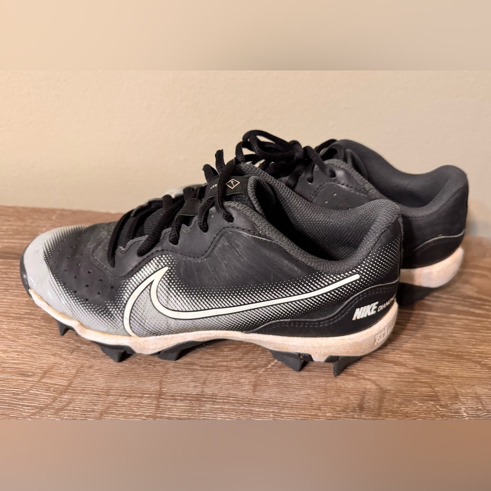 Nike Cleats Youth Size 3.5Y / Nike Diamond FastFlex Baseball Cleats - Picture 4 of 9